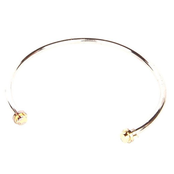 SAINT LAURENT SILVER EVENING NECKLACE | WOMENS - Picture 1 of 6